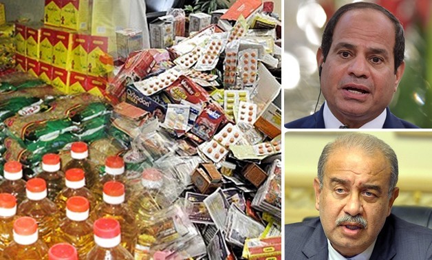 طعام وعلاج المصريين فى عين الرئيس
