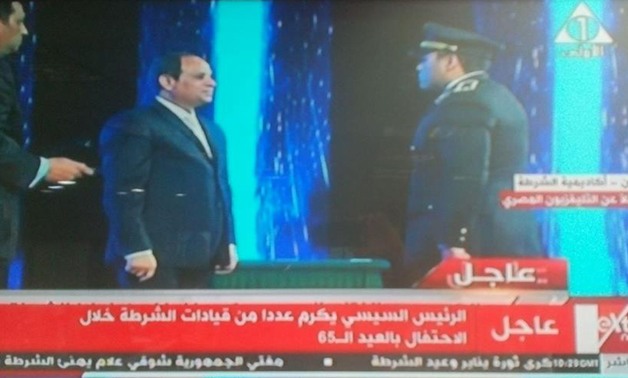 ضباط سيناء فى كلمة مسجلة بعيد الشرطة: لن يبقى إرهابى واحد بأرض الفيروز