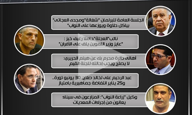 أهم 5 فيديوهات.. العجاتى بياكل حلاوة ونائب حاملا رغيف خبز: "عايز الوزير يلف على الأفران"