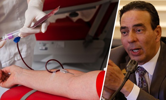 وكيل صحة البرلمان : اجراءات "التبرع بالدم " سليمة ولا يوجد أكياس دم مصابة "بالإيدز" فى معهد ناصر