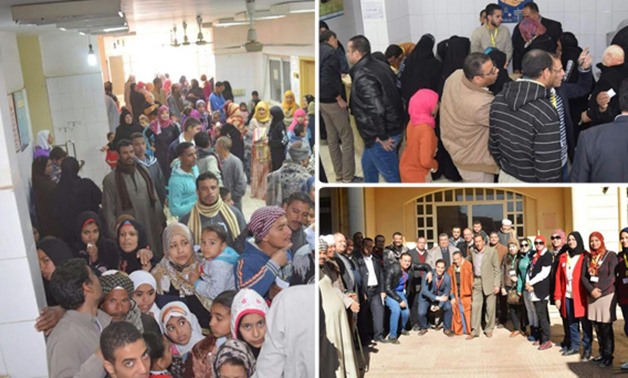 بالصور.. "المصريين الأحرار" ينظم قافله طبية بـ5 قرى بسوهاج‎ للكشف على 1500 مواطن مجانا