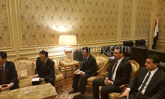 العلاقات الخارجية بالبرلمان تلتقى سفير بيونج يانج ودعوة لعقد جمعية صداقة وزيارة لكوريا الشمالية 