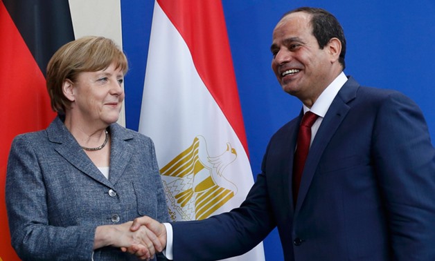 الرئيس السيسى: التحديات الإقليمية والدولية تستلزم تعزيز التشاور بين مصر وألمانيا