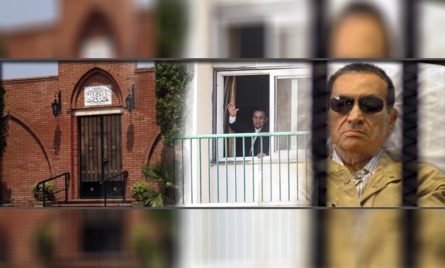 أين يسكن مبارك بعد البراءة؟