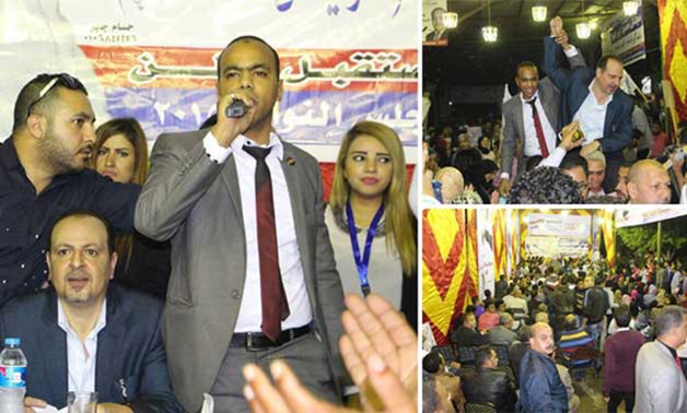 بالصور.. مرشح "مستقبل وطن" يواصل جولاته الانتخابية فى دائرة الوايلى والظاهر