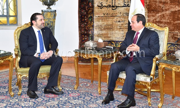 الحريرى يستفيد من خبرة السيسى.. نائب:زيارة رئيس وزراء لبنان للتنسيق حول قضايا المنطقة