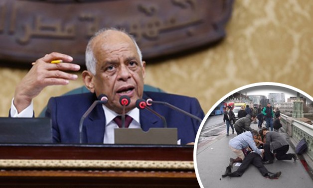 مصر تدعم لندن ضد الإرهاب.. "عبدالعال" يرسل خطابا تضامنيا لـ"رئيس العموم" بعد حادث أمس