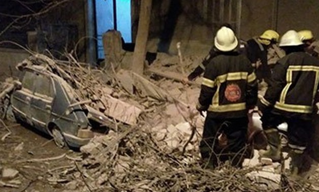 فيديو.. إصابة 4 مواطنين إثر انهيار عقار مكون من 7 طوابق بمنطقة إمبابة