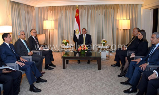 مصر على طريق "الإصلاح الاقتصادى".. الرئيس السيسى يلتقى فى واشنطن رئيس البنك الدولى