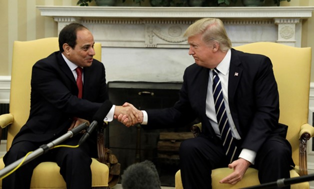 القمة المصرية الأمريكية تتناول مكافحة الإرهاب.. وترامب يؤكد رغبته فى زيارة القاهرة