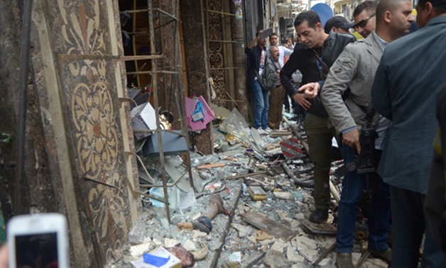 ارتفاع ضحايا تفجير كنيسة مار مرقس بالإسكندرية إلى 18 شهيدا