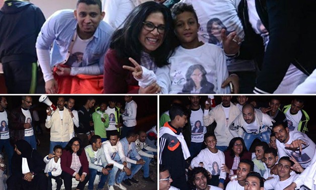 "مرصد ماعت": مرشحة المصريين الأحرار بالجمالية تستغل الأطفال فى الدعاية الانتخابية