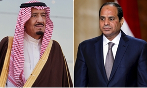 الملك سلمان بن عبد العزيز آل سعود و الرئيس عبد الفتاح السيسى