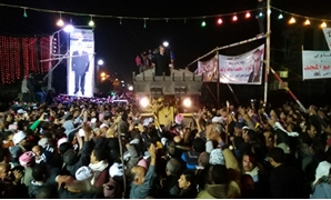 مرشح حماة الوطن يحتفل بفوزه على "بلدوزر"