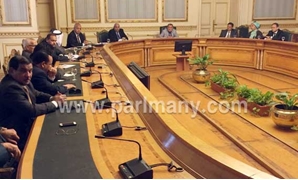 أول صورة لأعضاء البرلمان داخل مجلس الوزراء لحل أزمة خالد الصدر