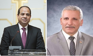الرئيس السيسى و النائب عبد الفتاح محمد عبد الفتاح