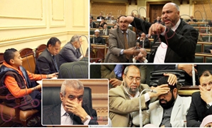 برلمان الإخوان.. الكوميديا هى الحل - مصدر الصور "اليوم السابع"