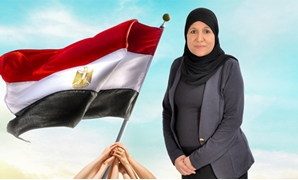 البرلمانية سهير الحادى الفائزة عن قائمة "فى حب مصر