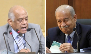 شريف إسماعيل رئيس الوزراء و على عبد العال رئيس البرلمان