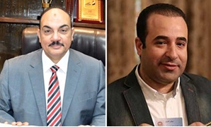 أحمد بدوى عضو مجلس النواب ورضا فرحات محافظ القليوبية
