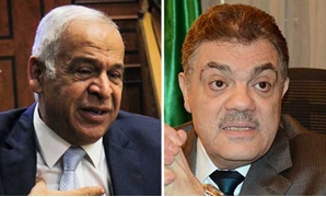 السيد البدوى رئيس حزب الوفد والنائب المستقل محمد فرج عامر