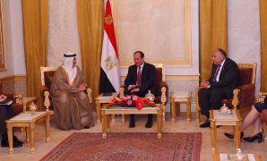 الرئيس السيسى و ملك البحرين