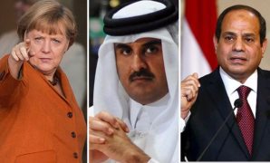 قمة السيسى ميركل.. خطوة جديدة للحشد ضد قطر