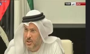 أنور قرقاش وزير الدولة الإماراتى للشئون الخارجية