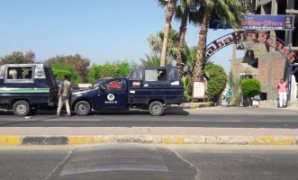 قوات الأمن تمشط المنطقة المحيطة بموقع حادث الغردقة
