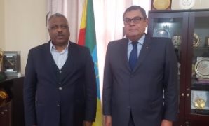 السفير المصرى ورئيس البرلمان الإثيوبى
