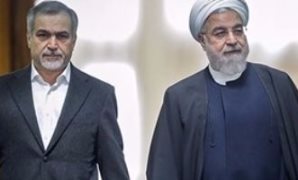 الرئيس الإيرانى حسن روحانى وشقيقه حسين فريدون