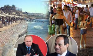 عودة السياحة الروسية فى لقاء السيسى وبوتين