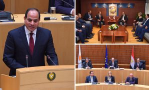نص كلمة الرئيس السيسى أمام البرلمان القبرصى