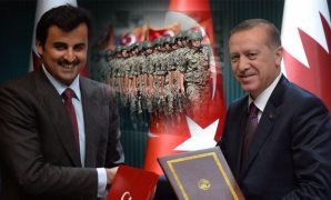 الرئيس التركي وأمير قطر