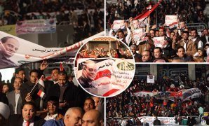 عمال مصر يؤيدون السيسى لفترة رئاسية جديدة
