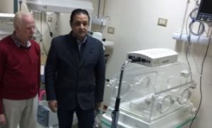 النائب علاء عابد فى المستشفى
