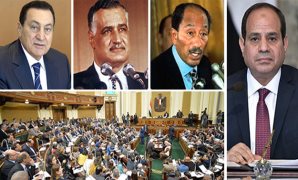 رؤساء مصر وحلف اليمين أمام البرلمان