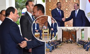 الرئيس السيسى ورئيس وزراء أثيوبيا