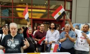 احتفالات الجالية المصرية فى نيويورك