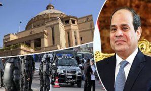 الرئيس يخاطب المصريين من قبة العلم