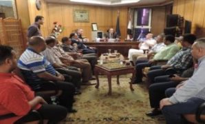 قيادات وزارة الداخلية تعقد لقاءات مع التجار