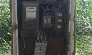 تهالك محول الكهرباء فى قرية نواج بمركز طنطا