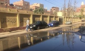 مياه الصرف الصحى بشوارع الإسماعيلية