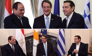 قمة ثلاثية بين مصر وقبرص واليونان