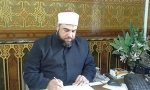 الشيخ محمد عجمى وكيل وزارة الأوقاف بالسويس