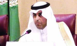 مشعل السلمى رئيس البرلمان العربى
