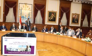 لقاء محافظ القاهرة بنواب البرلمان للمنطقة الشمالية