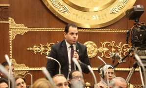 النائب أحمد فوزى عضو مجلس الشيوخ   