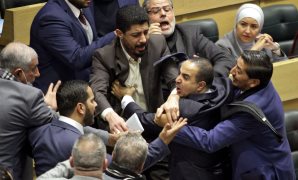خناقة البرلمان الأردنى