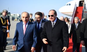 صول الرئيس عبد الفتاح السيسى أذربيجان